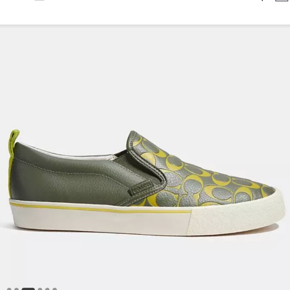 New Coach Skate Slip On Sneaker In Signature - Picture 3 of 5